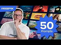 Video thumbnail for How to master PROMPTS 🚀 50 prompts for AI images with Freepik