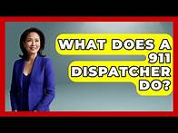 Video thumbnail for What Does A 911 Dispatcher Do? - Law Enforcement Insider