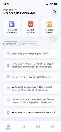 Video thumbnail for Paragraph generator
