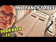 Video thumbnail for How I built this stunning front door | No woodworking skills