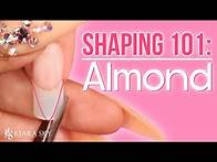 Video thumbnail for 📐Shaping the Perfect Almond Nail 💅🏼 Nail Shape 101 ✨How to File Your Nails
