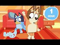 Video thumbnail for 🔴LIVE: Bluey's Dance Party! 🪩 💙 | 1 HOUR | Time for Dance Mode with Family and Friends 😎 | Bluey
