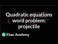 Video thumbnail for Example 4: Applying the quadratic formula | Quadratic equations | Algebra I | Khan Academy