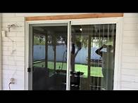 Video thumbnail for Installing a sliding patio door
