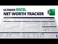 Video thumbnail for How to create Ultimate Net Worth Tracker in Excel