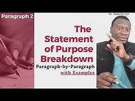 Video thumbnail for SoP: How to explain your educational and research experience | Statement of Purpose