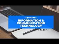 Video thumbnail for Grade 10 ICT First lesson Information and communication technology