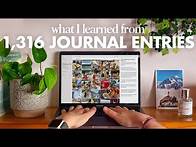 Video thumbnail for How to start & maintain a journaling habit in 2024