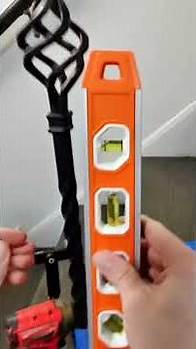 Video thumbnail for Easy way to Install Iron Balusters on Stair railings