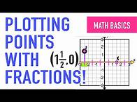 Video thumbnail for Plotting Points of a Graph with Fractions!