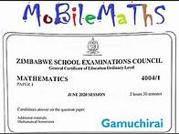 Video thumbnail for ZIMSEC - MATHS JUNE 2020 : P1