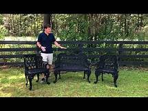 Video thumbnail for Wrought Iron Garden Furniture Buying Guide