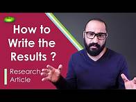Video thumbnail for How to write a Result Section in Research Paper| Manuscript | Part-7 | Basic Science Series