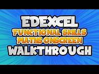Video thumbnail for Maths Onscreen Exam Walkthrough - Level 1 Functional Skills (Edexcel)