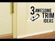 Video thumbnail for 3 Awesome Baseboard Ideas!