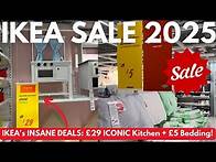 Video thumbnail for IKEA's Biggest EVER SALE ! 50% OFF Everything You Actually Want (Winter 2025 REVIEW)🚨