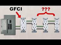Video thumbnail for How to Wire a GFCI Outlet - What's Line vs Load? - Electrical Wiring 101