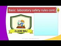 Video thumbnail for Form1 Physics lesson3 Basic Laboratory Safety Rules