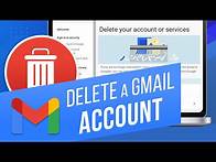 Video thumbnail for How to Delete Your Gmail Account Without Losing Any of Your Data
