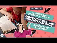 Video thumbnail for 10 Tips for Reading Comprehension in Elementary Students