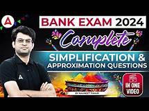 Video thumbnail for Complete Simplification & Approximation for Bank Exam 2024 | Maths by Navneet Tiwari