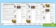 Video thumbnail for Year 3 Subtraction Word Problems Differentiated Worksheets