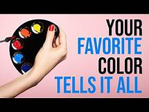 Video thumbnail for What Your Favorite Color Says About You | Color Personality Test
