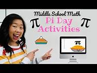 Video thumbnail for Pi Day Activities for middle School Math (grades 6 7 8 Math)