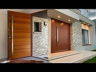 Video thumbnail for Modern Entrance Door Design | Wooden Door Design | Home Main Front Door | House Exterior Design