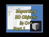 Video thumbnail for Import 3D Objects in C++ Part 1