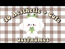 Video thumbnail for 40 Aesthetic + Cute Usernames // ft.@glitterdazed //sunbae