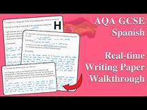 Video thumbnail for GCSE Spanish Writing Paper Walkthrough (2025)