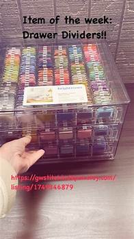 Video thumbnail for Gail on Instagram: "Designed to fit in Target’s Brightroom 3 Drawer Cabinet. Link to my shop in my bio. #gwstitchindepot #crossstitch #crossstitchersofinstagram #crossstitcher #xstitch #xstitcher #xstitchersofinstagram #smallbusinessowner #dmc #dmcthreads #dmcembroidery #dmcembroideryfloss #embroidery #crossstitchersofinstagram #crossstitchers #crossstitchstorage #crossstitchlover #cross-stitch inspiration"
