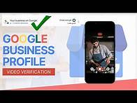 Video thumbnail for Google Business Profile Verification With Video (Step by Step Tutorial)