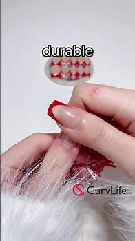 Video thumbnail for Flawless Nails Made Simple: Press-Ons with 3-Curvlife Weeks Glue