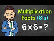 Video thumbnail for Multiplication Facts Practice (6's Facts) | Math with Mr. J