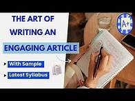 Video thumbnail for How To Master Article Writing | With Sample | Latest Syllabus O Level English (1123)