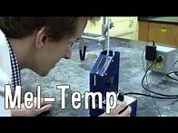 Video thumbnail for Melting Point Determination - The Mel-Temp
