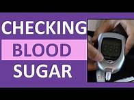 Video thumbnail for Checking Blood Sugar (Glucose) Level | How to Use a Glucometer (Glucose Meter)