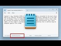 Video thumbnail for Windows 11 Notepad has 2 New Features: Character Count + Edit with Notepad