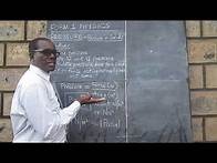 Video thumbnail for FORM ONE PHYSICS: How to calculate pressure in solids.