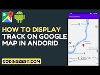 Video thumbnail for How to Display Track on Google Map in Android Studio | Step by Step Google Maps Android Tutorial