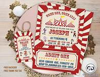 Video thumbnail for Carnival Ticket Birthday Invitation, Circus Party, Circus Invitation | Editable Instant Download | Carnival Invitation | Carnival Thank You. - Etsy