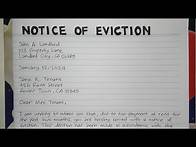 Video thumbnail for How To Write A Notice of Eviction Letter Step by Step Guide | Writing Practices