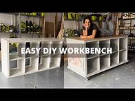 Video thumbnail for Easy DIY IKEA Workbench!