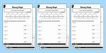 Video thumbnail for Year 3 Differentiated Division on a Number Line Worksheet Pack