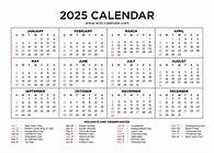 Video thumbnail for Year 2025 Calendar Printable with Holidays - Wiki Calendar