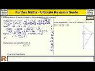 Video thumbnail for Ultimate revision guide for Further maths GCSE Number (Surds)