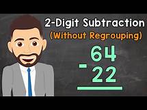 Video thumbnail for 2-Digit Subtraction Without Regrouping | Elementary Math with Mr. J