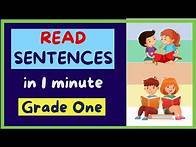 Video thumbnail for Reading Daily Improves Your child's Reading Skills and Vocabulary / Grade One / 1-minute reading